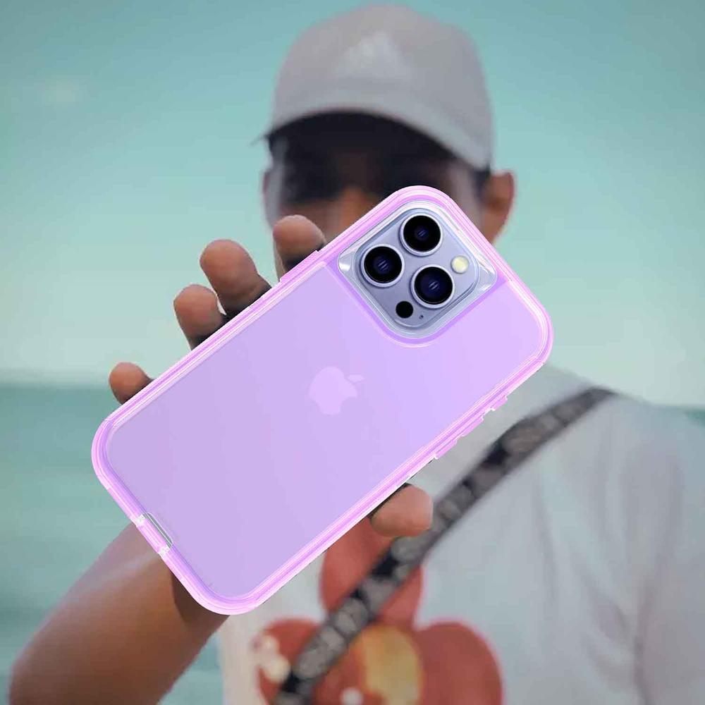 Foto 5 | Funda Tekku Protect 360 Para Iphone 15 Pro Max Violeta Translucida