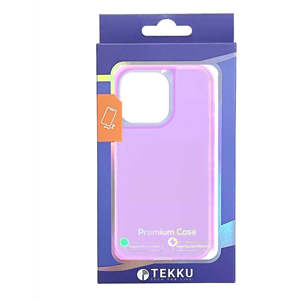 Foto 7 pulgar | Funda Tekku Protect 360 Para Iphone 15 Pro Max Violeta Translucida