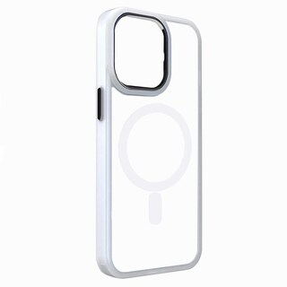 Foto 1 | Funda Tekku Clrcolor Para Iphone 15 Pro Transp Blanco Compatible Con Magsafe