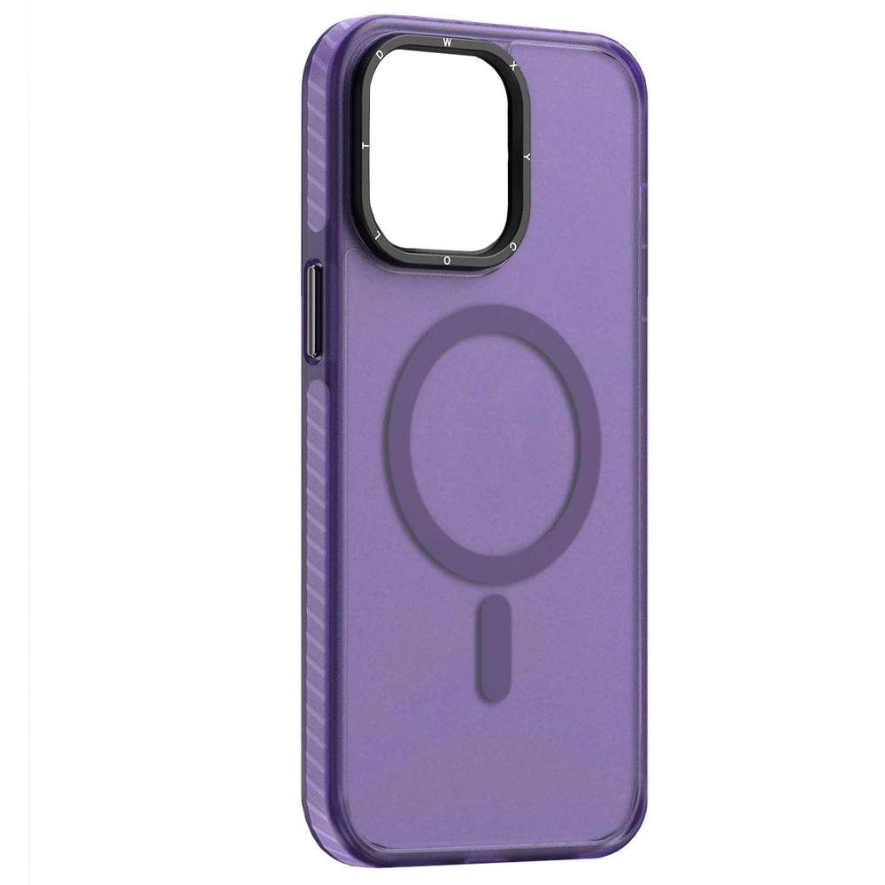Foto 1 | Funda Tekku Matte Color Para Iphone 15 Trans Violeta Compatible Con Magsafe