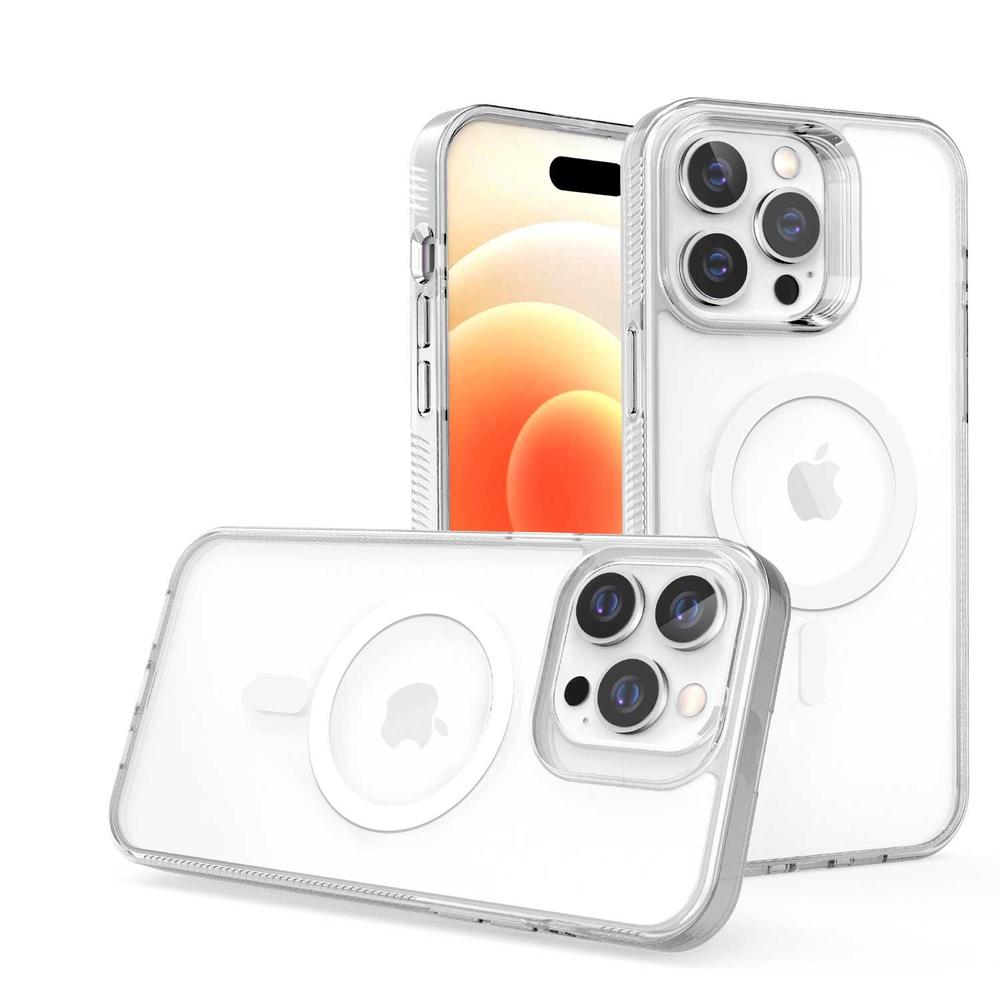 Foto 4 pulgar | Funda Tekku Gstyle Para Iphone 15 Plus Transparente Compatible Con Magsafe