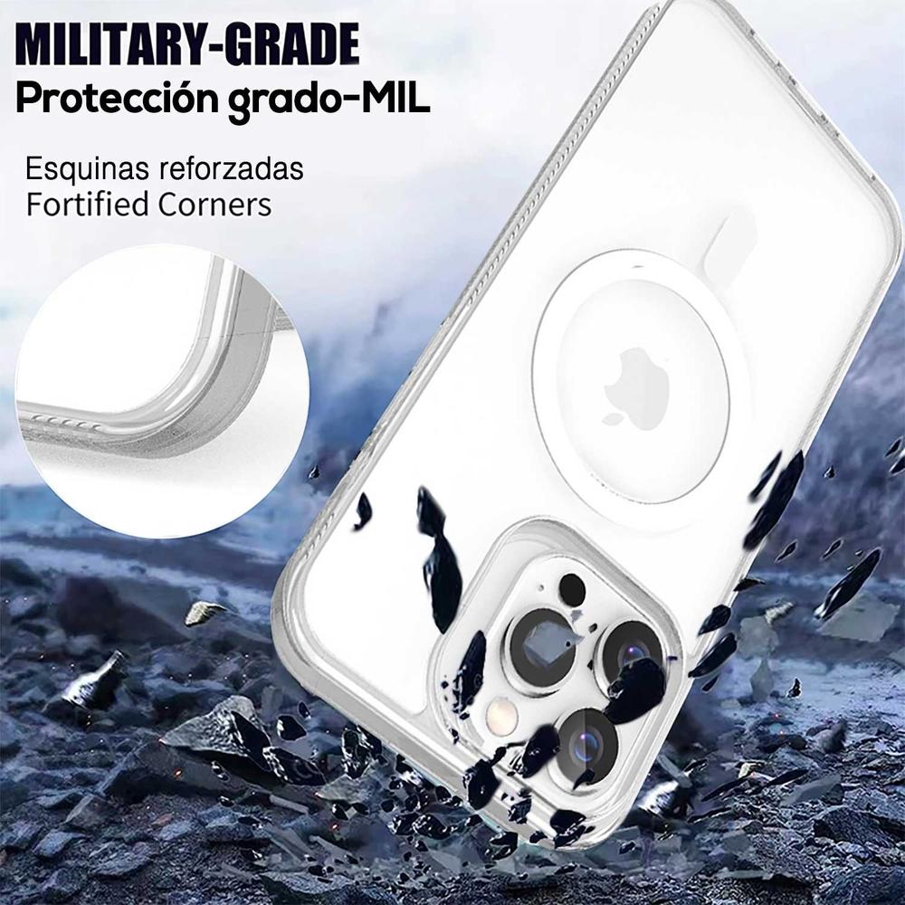 Foto 4 | Funda Tekku Gstyle Para Iphone 15 Plus Transparente Compatible Con Magsafe