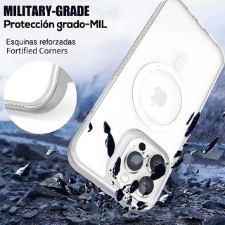 Foto 4 | Funda Tekku Gstyle Para Iphone 15 Plus Transparente Compatible Con Magsafe