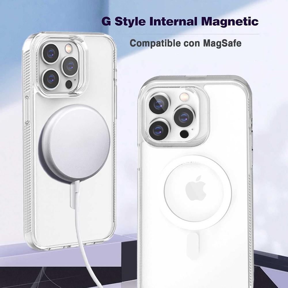 Foto 6 pulgar | Funda Tekku Gstyle Para Iphone 15 Plus Transparente Compatible Con Magsafe