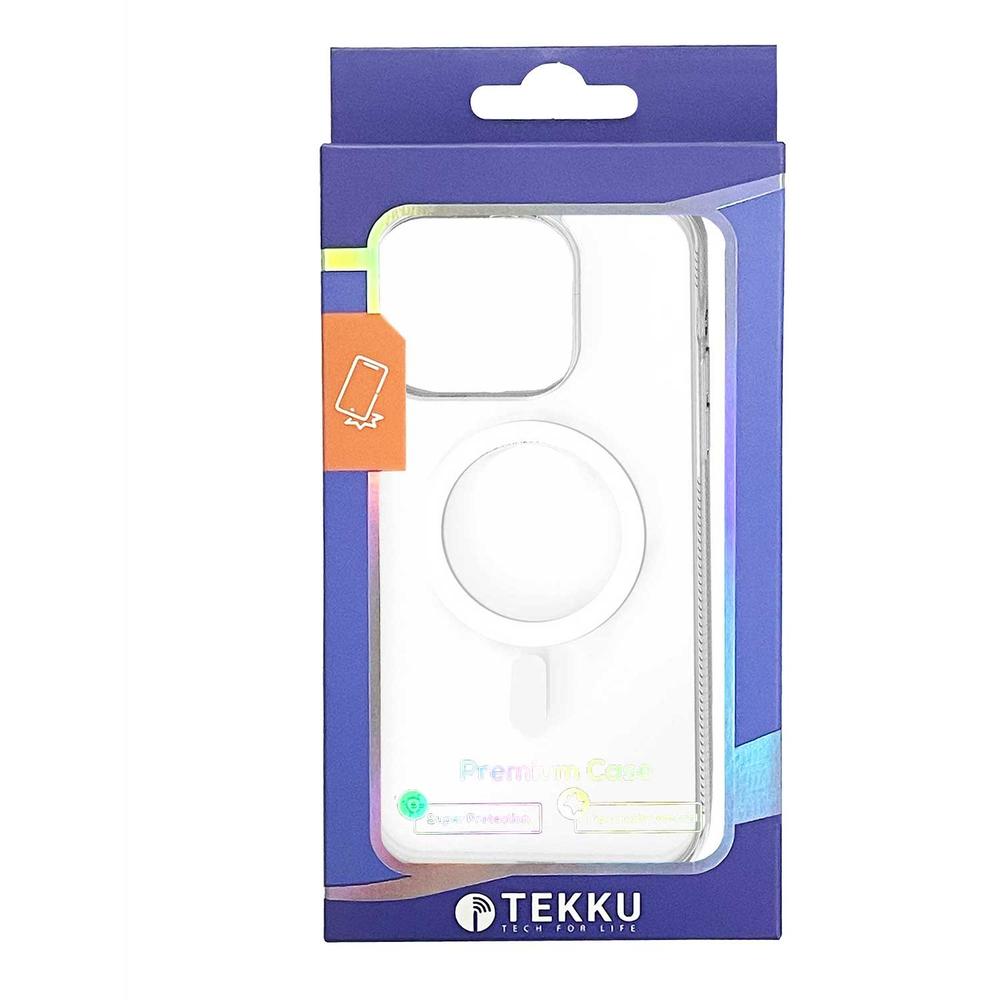 Foto 8 pulgar | Funda Tekku Gstyle Para Iphone 15 Plus Transparente Compatible Con Magsafe