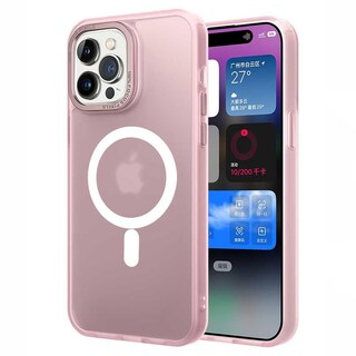 Foto 1 | Funda Tekku Matte Para Iphone 15 Pro Max Trans Rosa Compatible Con Magsafe