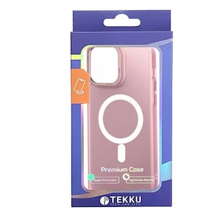 Foto 4 | Funda Tekku Matte Para Iphone 15 Pro Max Trans Rosa Compatible Con Magsafe
