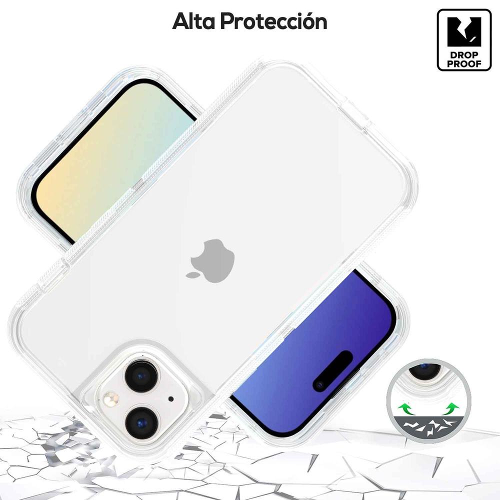 Foto 3 | Funda Tekku Protect 360 Para Iphone 15 Transparente
