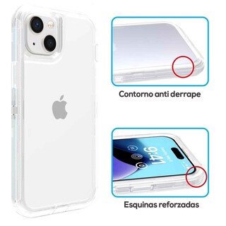 Foto 4 | Funda Tekku Protect 360 Para Iphone 15 Transparente