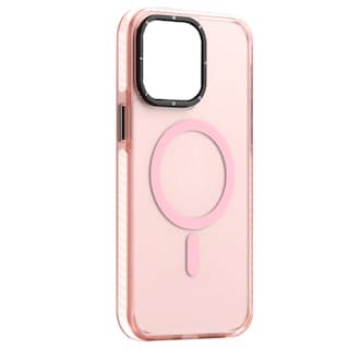 Foto 1 | Funda Tekku Matte Color Para Iphone 15 Pro Trans Rosa Compatible Con Magsafe