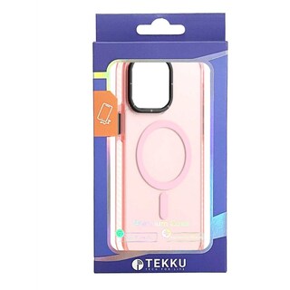 Foto 5 | Funda Tekku Matte Color Para Iphone 15 Pro Trans Rosa Compatible Con Magsafe