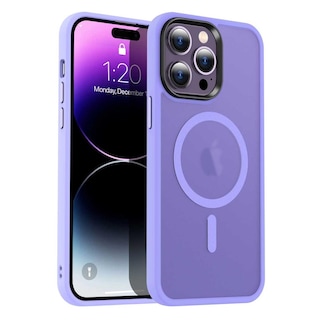 Foto 1 | Funda Tekku Matte Style Para Iphone 15 Pro Max Trans Violeta Compatible Con Magsafe