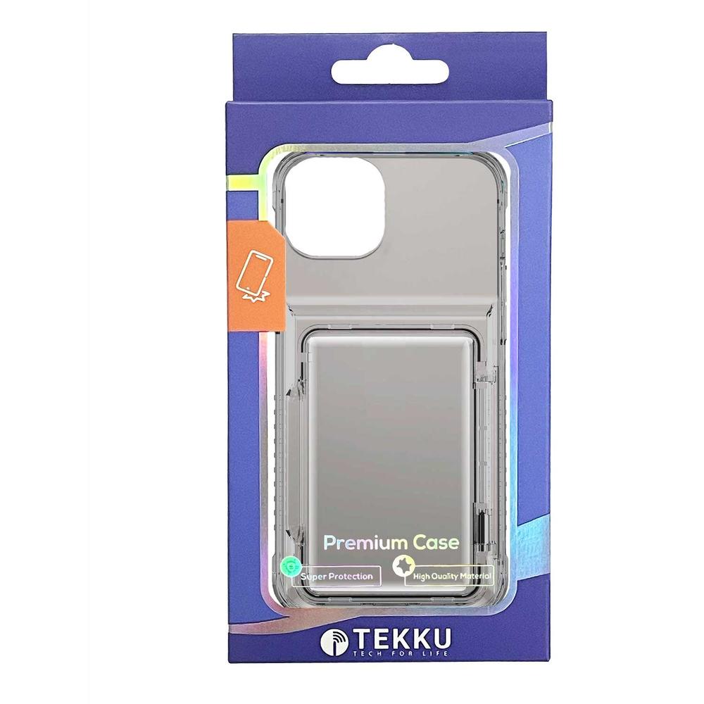 Foto 6 | Funda Tekku Tpu Tarjetero Para Iphone 15 Plus Humo