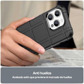 Foto 7 | Funda Tekku Rugged Shield Para Iphone 15 Pro Negra