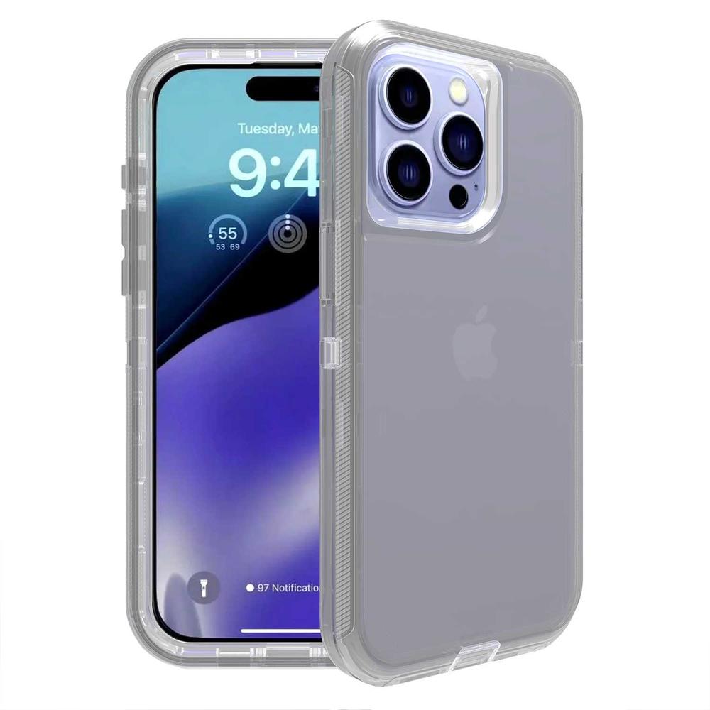 Foto 2 pulgar | Funda Tekku Protect 360 Para Iphone 15 Pro Max Humo
