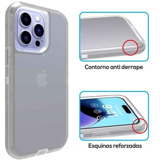 Foto 4 | Funda Tekku Protect 360 Para Iphone 15 Pro Max Humo