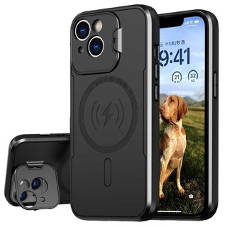 Foto 1 | Funda Tekku Armor Soporte Para Iphone 15 Negra Compatible Con Magsafe