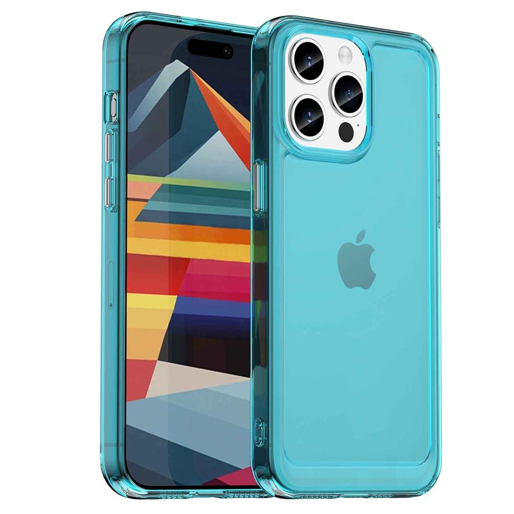 Foto 2 pulgar | Funda Tekku Tpu Rugged Para Iphone 15 Pro Max Azul