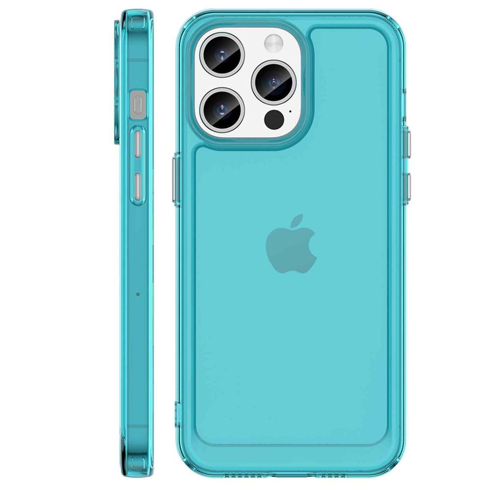 Foto 3 pulgar | Funda Tekku Tpu Rugged Para Iphone 15 Pro Max Azul