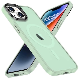 Foto 1 | Funda Tekku Matte Style Para Iphone 15 Trans Verde Compatible Con Magsafe