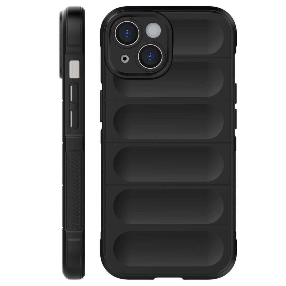Foto 7 pulgar | Funda Tekku Tpu Phantom Para Iphone 15 Plus Negra