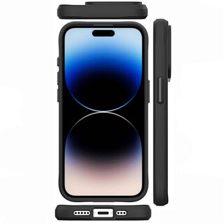 Foto 4 | Funda Tekku Combat Carbon Para Iphone 15 Pro Max Negra Compatible Con Magsafe