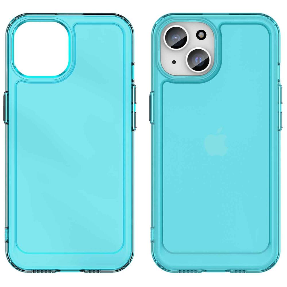 Foto 2 | Funda Tekku Tpu Rugged Para Iphone 15 Azul Translucido