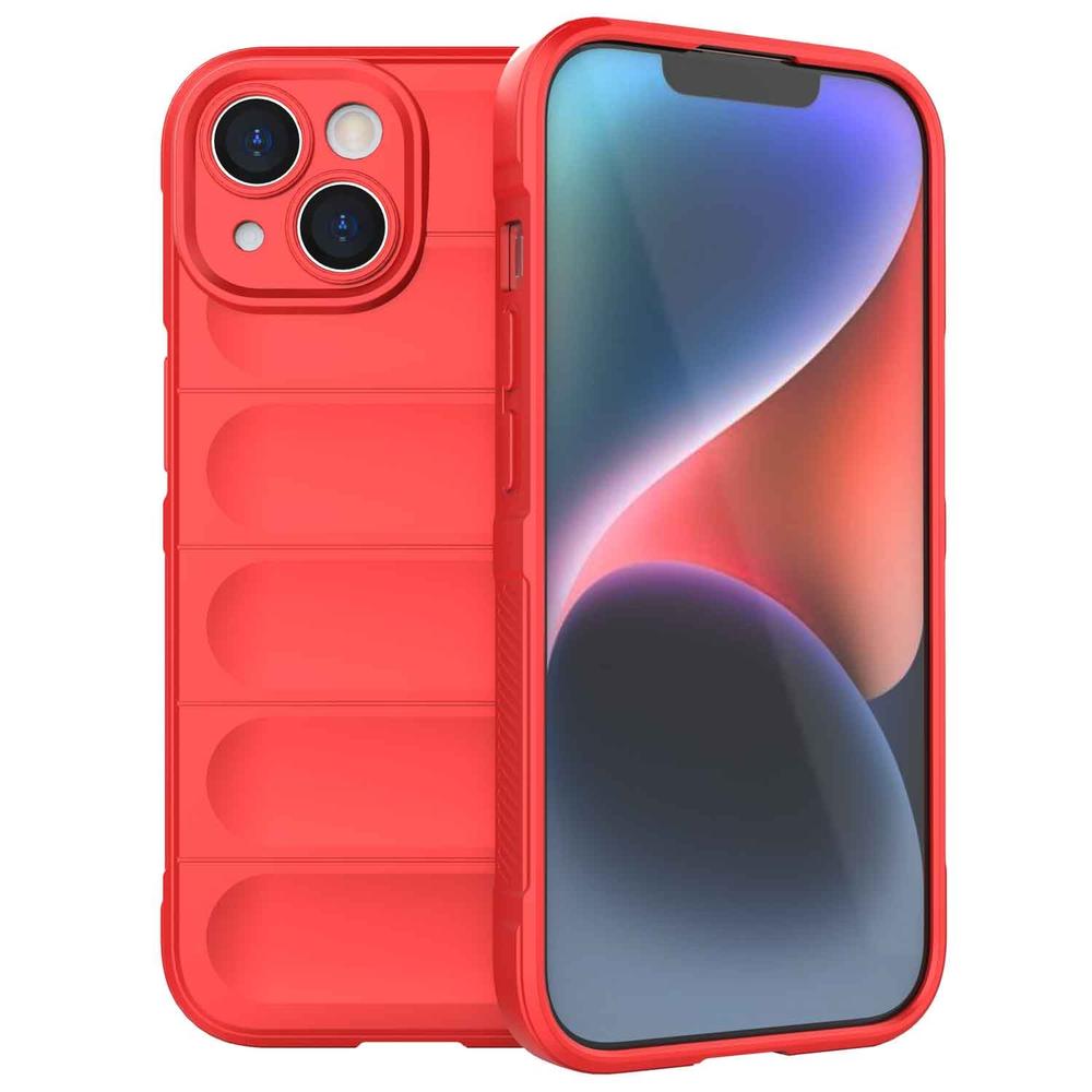 Foto 2 pulgar | Funda Tekku Tpu Phantom Para Iphone 15 Plus Roja