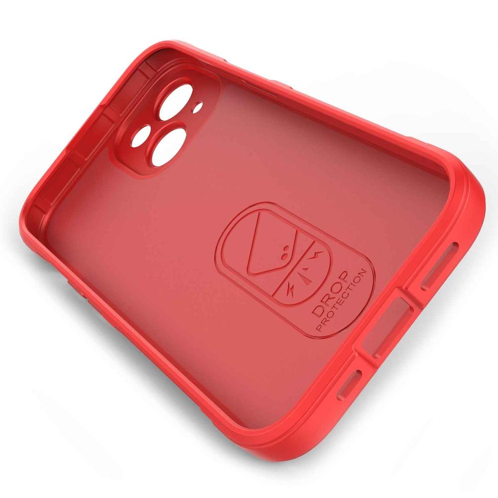 Foto 6 pulgar | Funda Tekku Tpu Phantom Para Iphone 15 Plus Roja