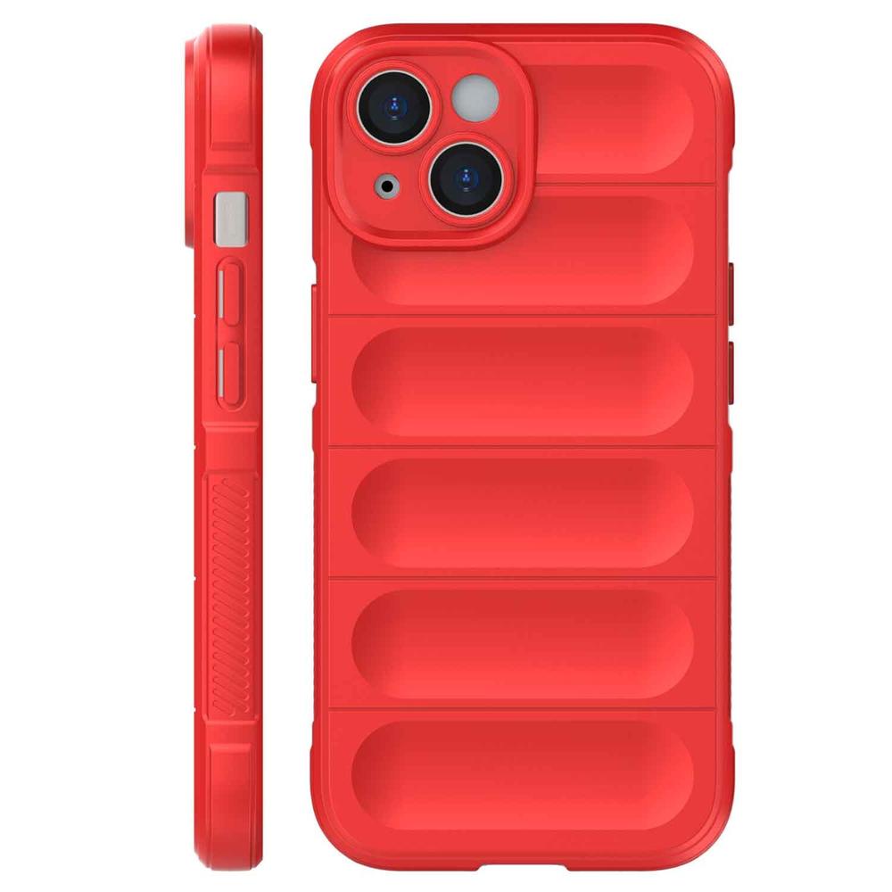 Foto 7 pulgar | Funda Tekku Tpu Phantom Para Iphone 15 Plus Roja