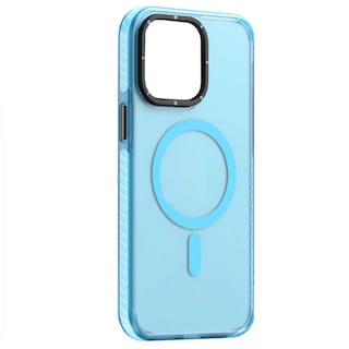 Foto 1 | Funda Tekku Matte Color Para Iphone 15 Pro Max Trans Azul Compatible Con Magsafe