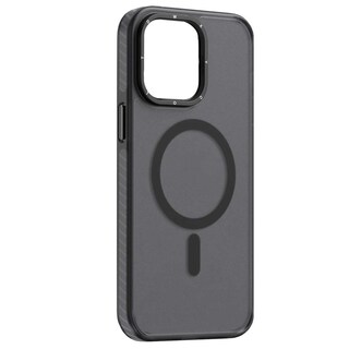 Foto 1 | Funda Tekku Matte Color Para Iphone 15 Pro Trans Negra Compatible Con Magsafe