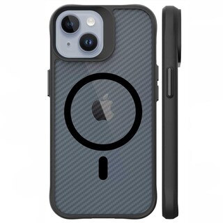 Foto 3 | Funda Tekku Combat Carbon Para Iphone 15 Negra Compatible Con Magsafe