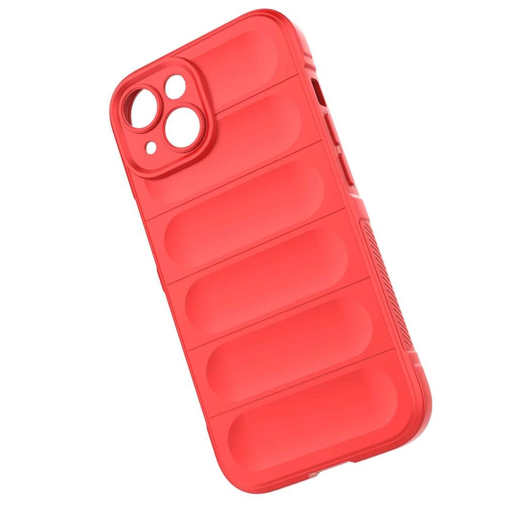 Foto 3 pulgar | Funda Tekku Tpu Phantom Para Iphone 15 Roja