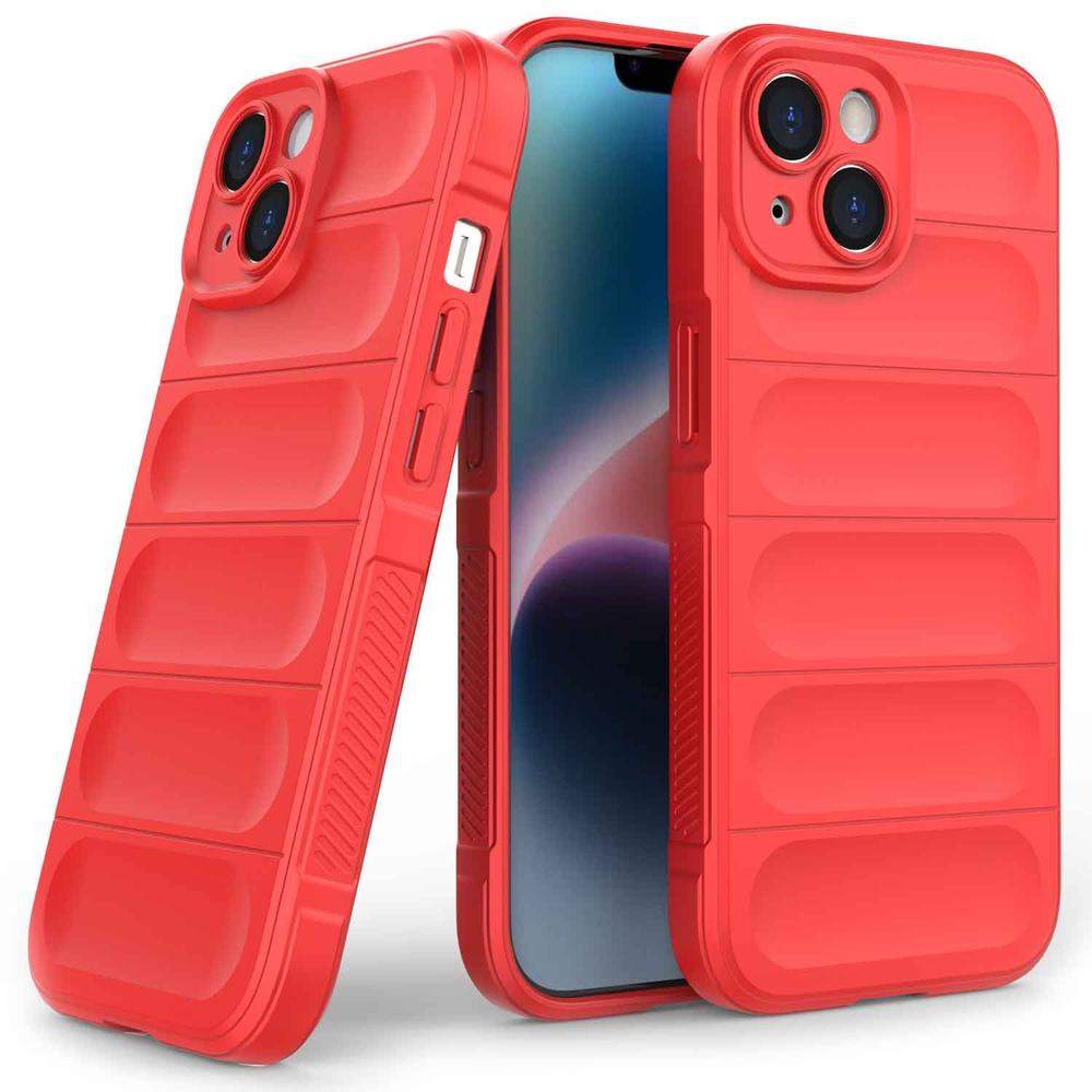 Foto 4 pulgar | Funda Tekku Tpu Phantom Para Iphone 15 Roja