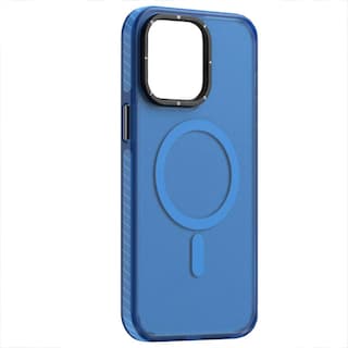 Foto 1 | Funda Tekku Matte Color Para Iphone 15 Pro Max Trans Azul Compatible Con Magsafe