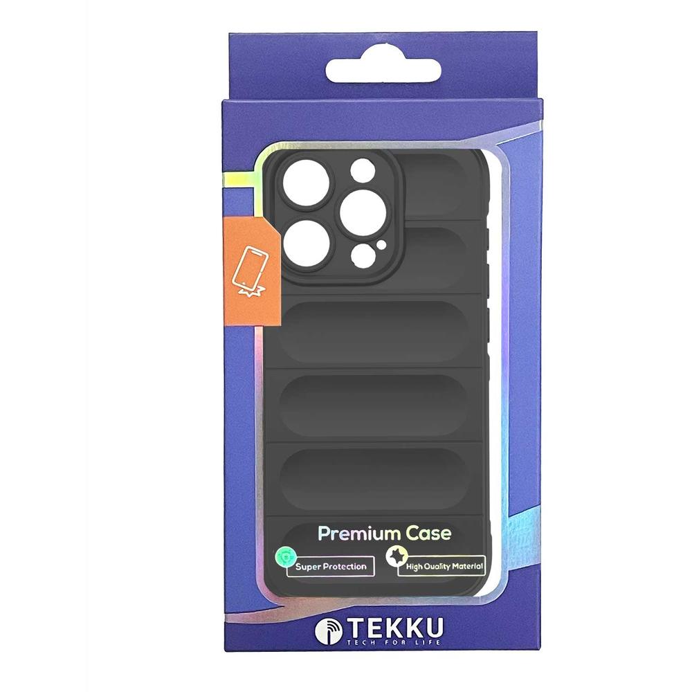 Foto 9 pulgar | Funda Tekku Tpu Phantom Para Iphone 15 Pro Negra