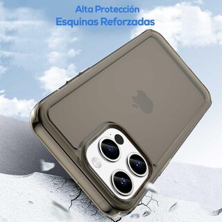 Foto 5 | Funda Tekku Tpu Rugged Para Iphone 15 Pro Max Humo