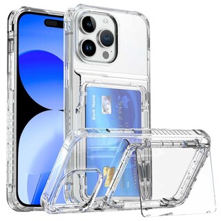 Foto 3 | Funda Tekku Tpu Tarjetero Para Iphone 15 Pro Max Transparente