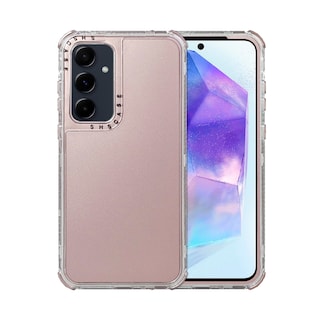 Foto 1 | Funda Uso Rudo Rainbow 360 Rosa para Samsung 55 5g