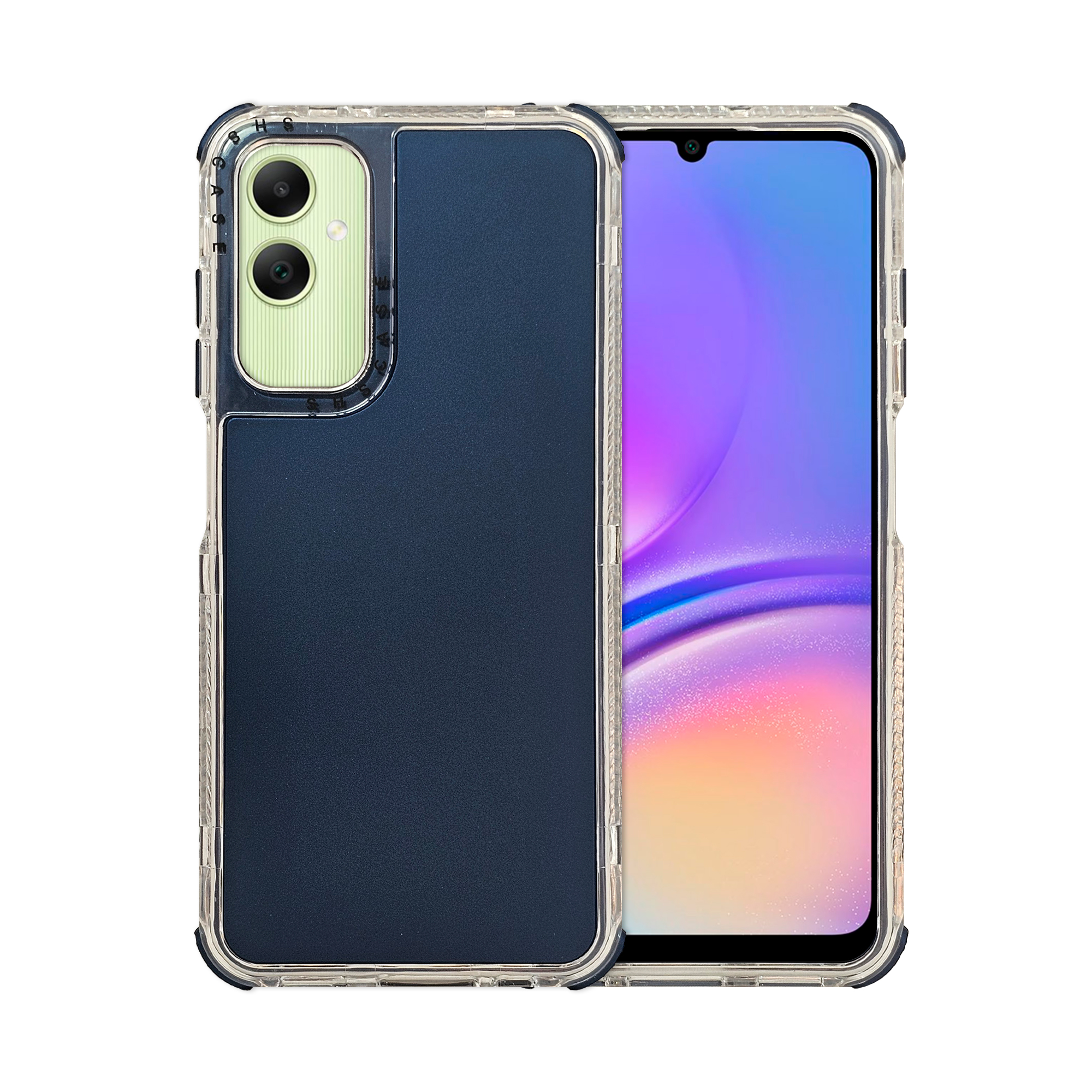 Funda Uso Rudo Rainbow 360 Azul Marino para Samsung A05