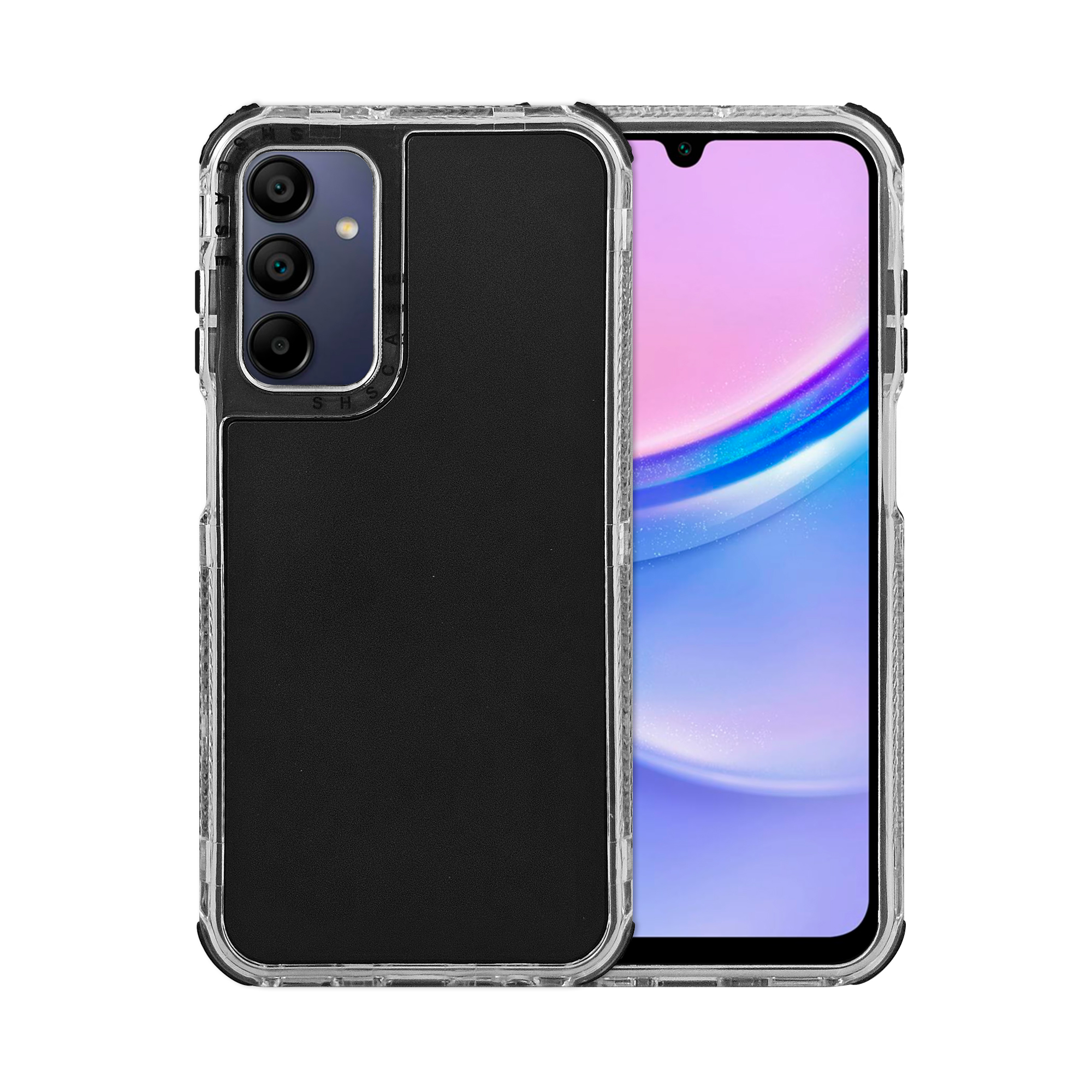 Foto 2 pulgar | Funda Uso Rudo Rainbow 360 Negro para Samsung A15