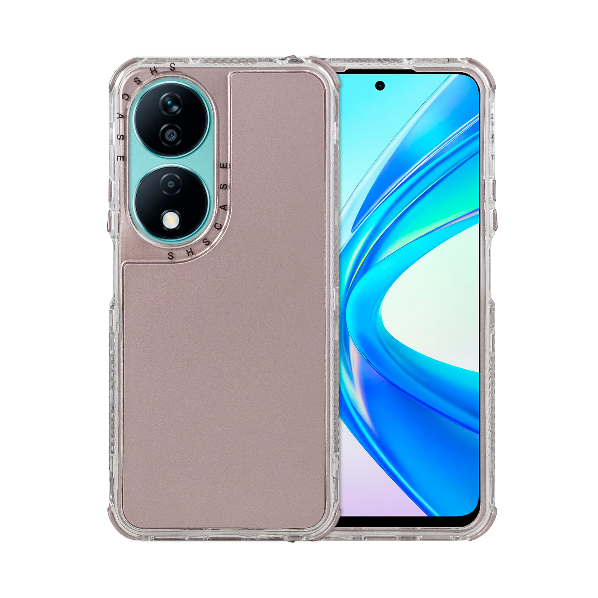 Foto 2 pulgar | Funda Uso Rudo Rainbow 360 Rosa para Honor X7b
