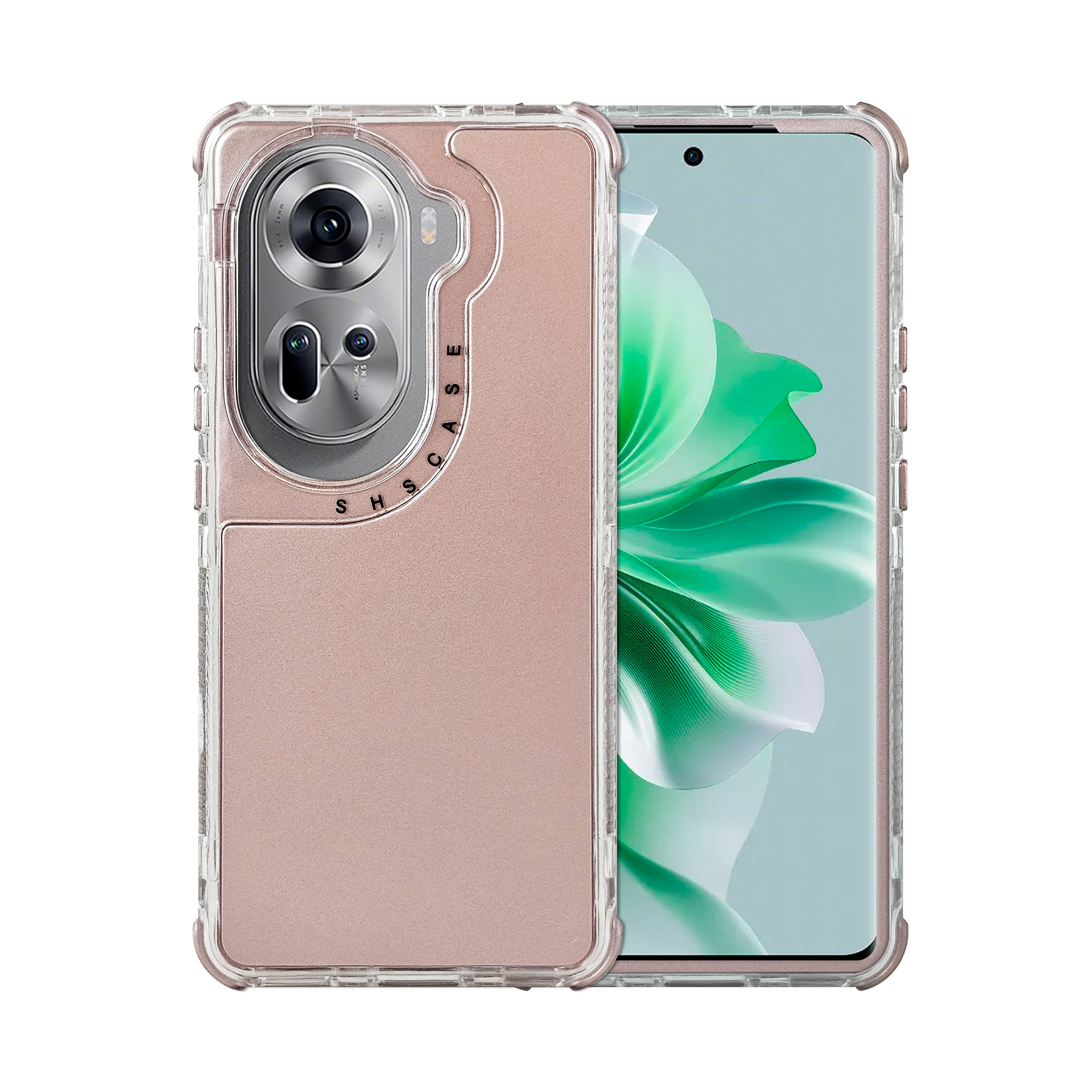 Funda Uso Rudo Rainbow 360 Rosa para Oppo Reno 10 5g