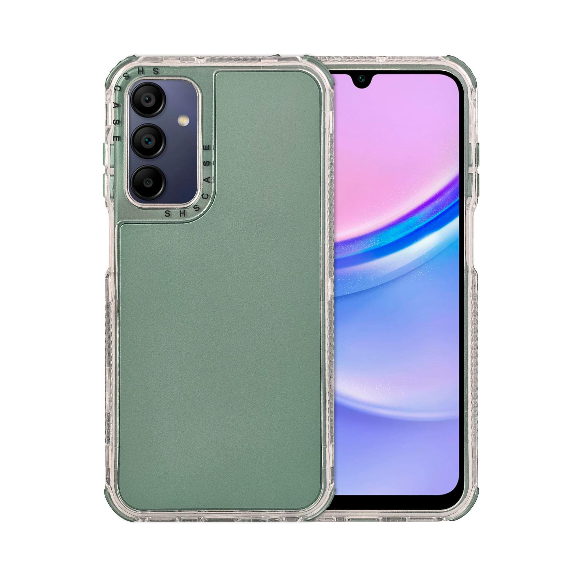 Foto 2 pulgar | Funda Uso Rudo Rainbow 360 Verde para Samsung A15