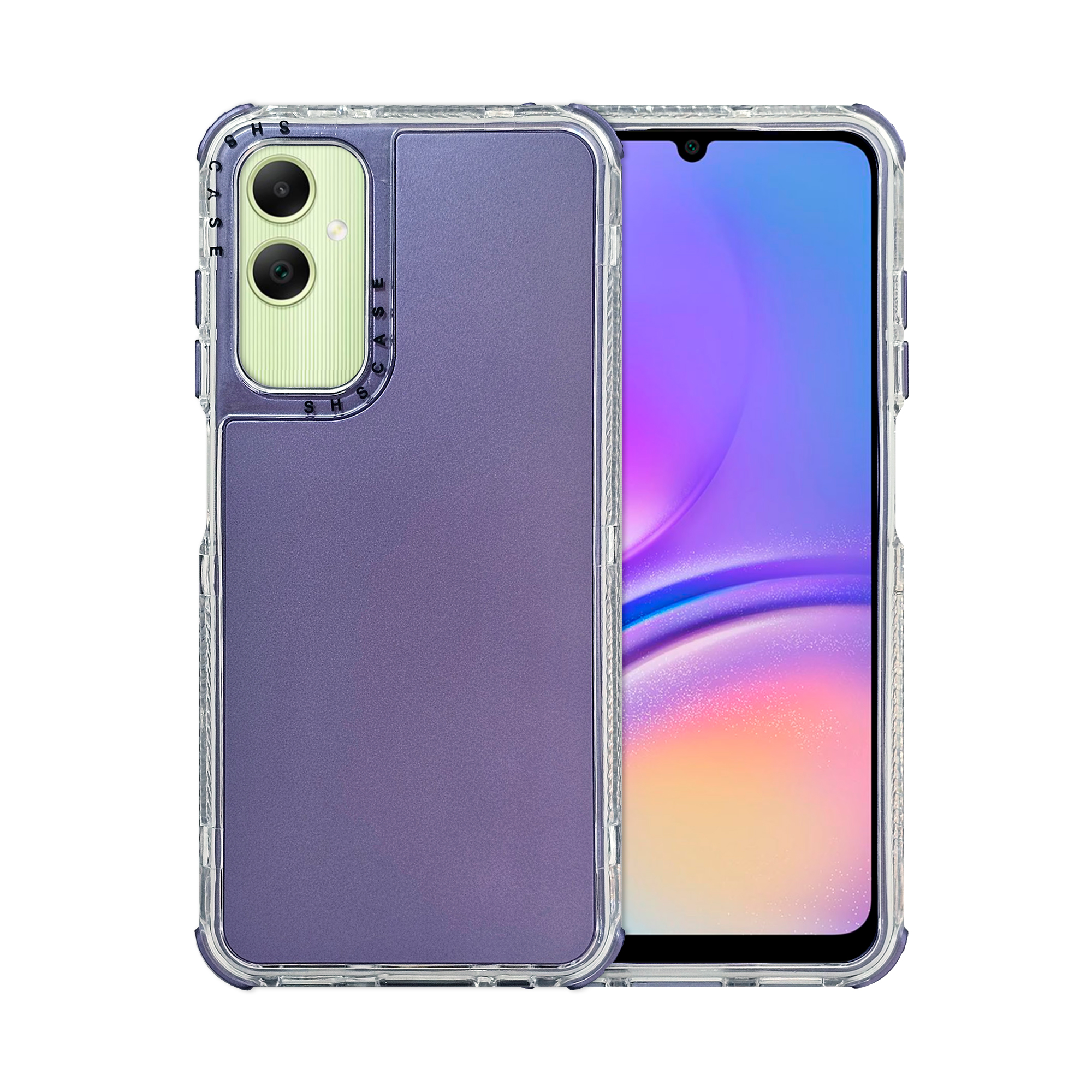 Funda Uso Rudo Rainbow 360 Morado para Samsung A05