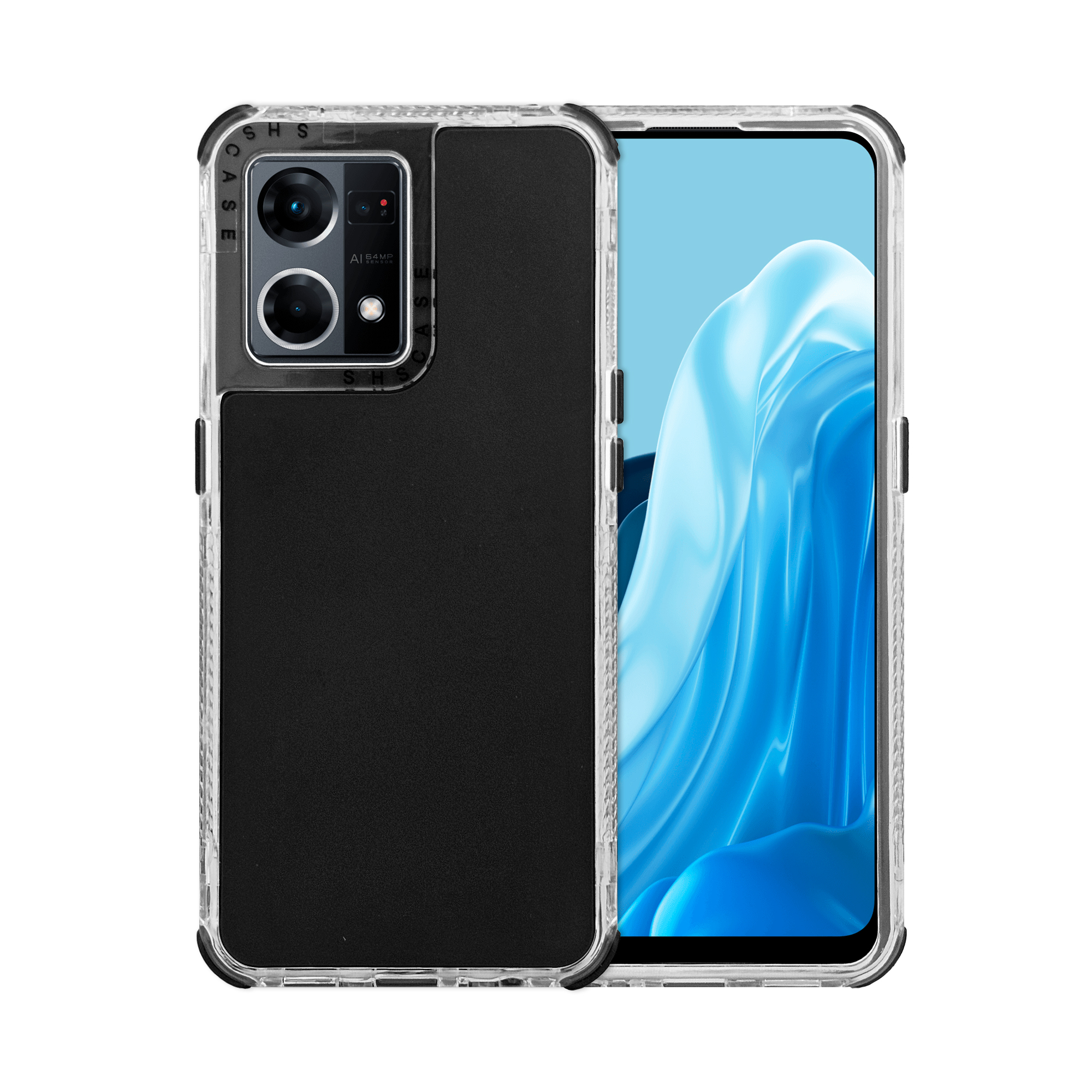 Foto 1 | Funda Uso Rudo Rainbow 360 Negro para Oppo Reno 7 4g