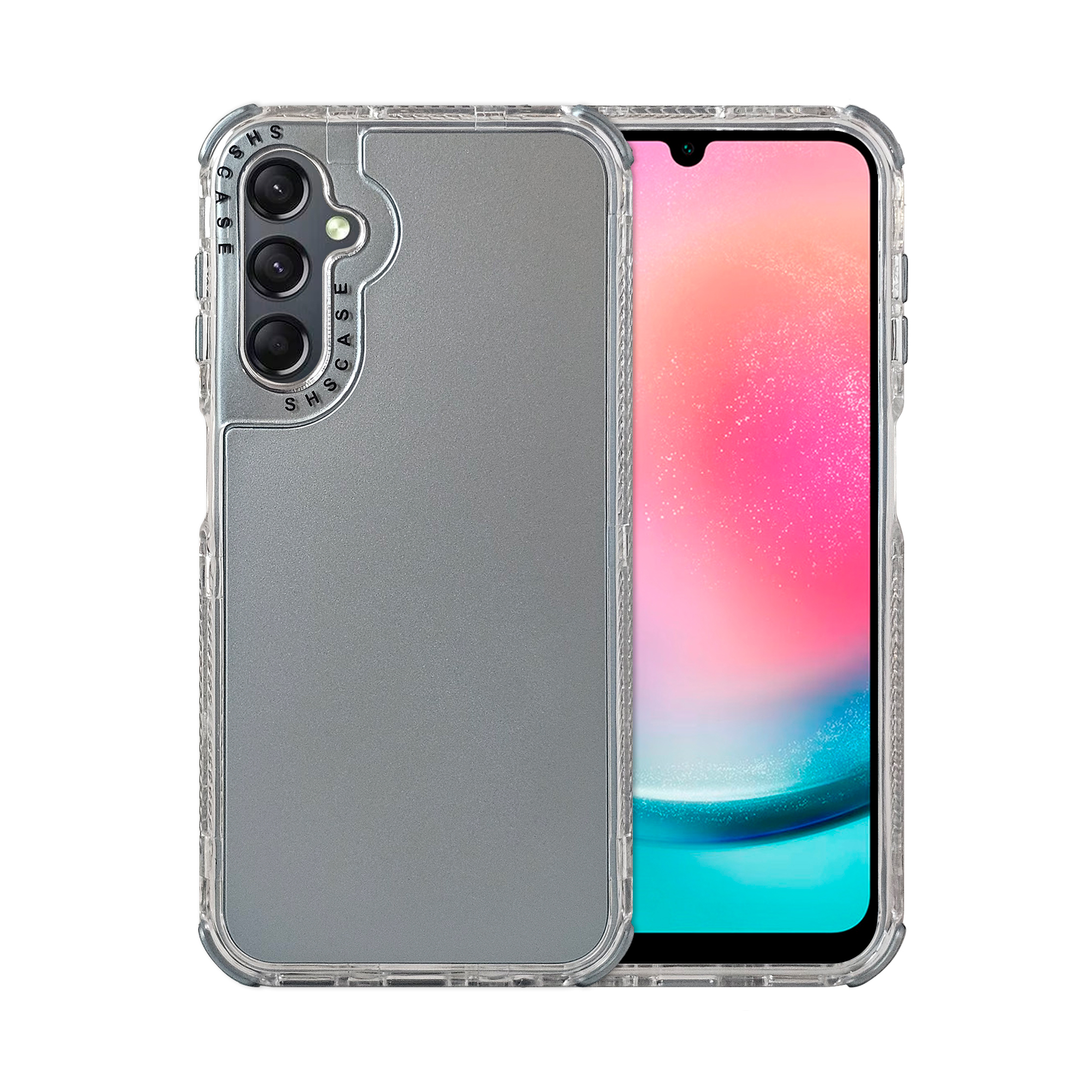 Foto 2 pulgar | Funda Uso Rudo Rainbow 360 Azul Cielo para Samsung A24 / A25