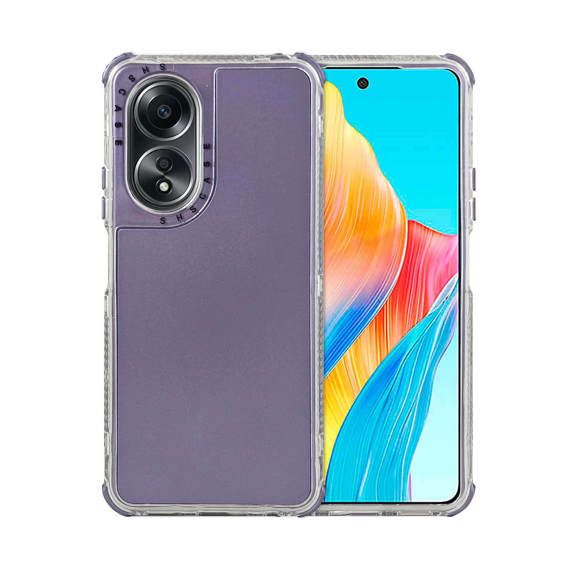 Foto 1 | Funda Uso Rudo Rainbow 360 Morado para Oppo A58