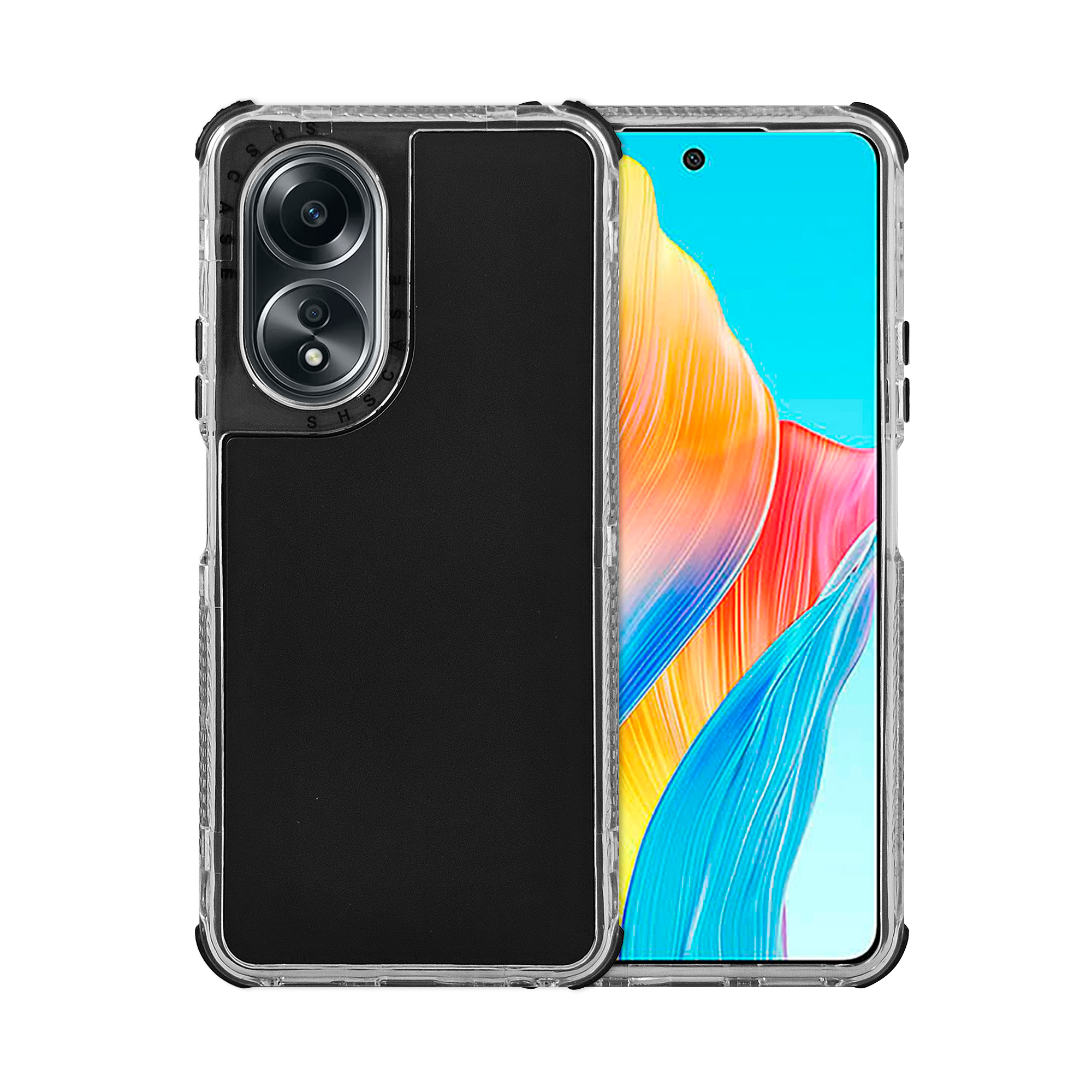 Foto 1 | Funda uso Rudo Rainbow 360 Negro para Oppo A58